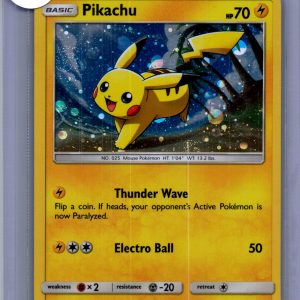 Pikachu SM81, PROMO Pokemon card