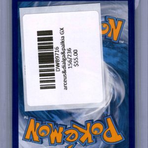 Arceus and Dialga and Palkia GX 156/236, Cosmic Eclipse Pokemon card - alternate view