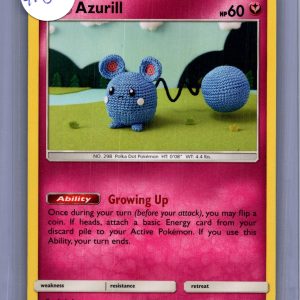 Azurill 146/236, Cosmic Eclipse Pokemon card