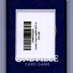Lucky Roux OP09-015 TR, One Piece Singles One Piece trading card - alternate view