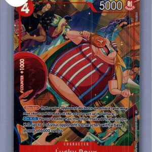 Lucky Roux OP09-015 TR, One Piece Singles One Piece trading card