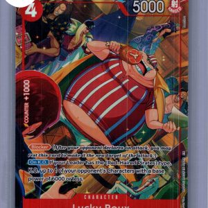 Lucky Roux OP09-015 TR, One Piece Singles One Piece trading card