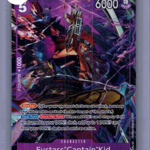 Eustass Captain Kid OP05-074 Alt One Piece trading card