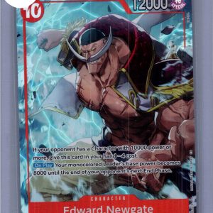 Edward Newgate OP17-005 SR Alt Art, One Piece Singles One Piece trading card