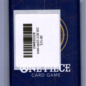 Enel OP15-118 SEC, One Piece Singles One Piece trading card - alternate view