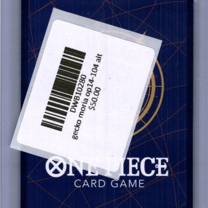 Gecko Moria OP14-104 alt, One Piece Singles One Piece trading card - alternate view