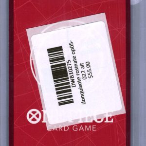 Donquixote Rosinate OP05-022 alt, One Piece Singles One Piece trading card - alternate view