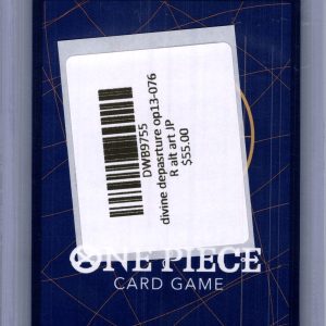 divine departure OP13-076 R alt art JP, One Piece Singles One Piece trading card - alternate view