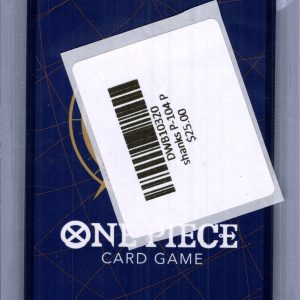 Shanks P-104 P, One Piece Singles One Piece trading card - alternate view