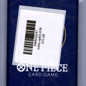 Issho OP03-078, One Piece Singles One Piece trading card - alternate view