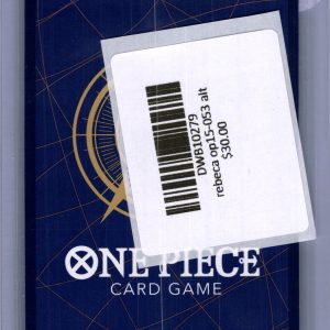 Rebecca OP15-053 alt, One Piece Singles One Piece trading card - alternate view