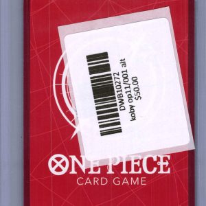 Koby op11-001 alt, One Piece Singles One Piece trading card - alternate view