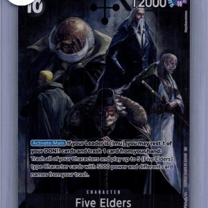 Five Elders OP13-082 alt, One Piece Singles One Piece trading card
