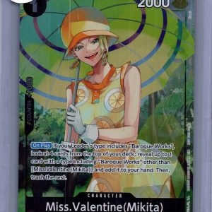 Miss Valentine OP14-087 R, One Piece Singles One Piece trading card