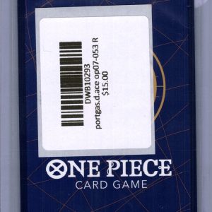 Portgas.D.Ace OP07-053 R, One Piece Singles One Piece trading card - alternate view
