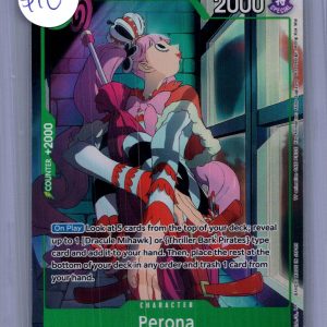 Perona OP09-034 R alt art, One Piece Singles One Piece trading card
