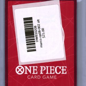 Marco op08-002 alt, One Piece Singles One Piece trading card - alternate view