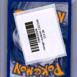 Mirage Stadium 132/144, Vintage Singles Pokemon card - alternate view