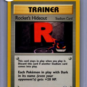 Rocket's Hideout 63/64, Vintage Singles Pokemon card