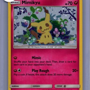 Mimikyu SM163, PROMO Pokemon card