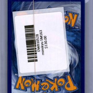 Mimikyu SM163, PROMO Pokemon card - alternate view