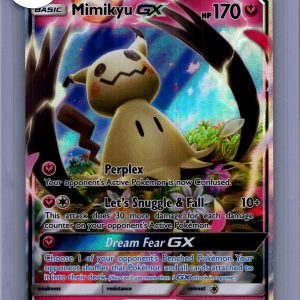 Mimikyu GX 149/214, Lost Thunder Pokemon card