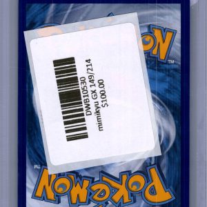 Mimikyu GX 149/214, Lost Thunder Pokemon card - alternate view