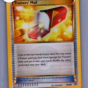 trainer mail 100/98 Pokemon card