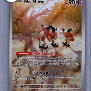 Mr. Mime 179/165, 151 Pokemon card