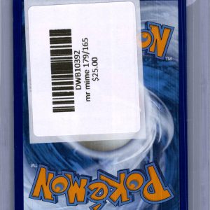 Mr. Mime 179/165, 151 Pokemon card - alternate view