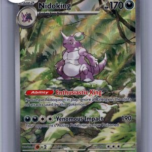 Nidoking 174/165, 151 Pokemon card
