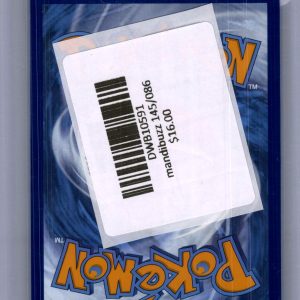 Mandibuzz 145/086, White Flare Pokemon card - alternate view