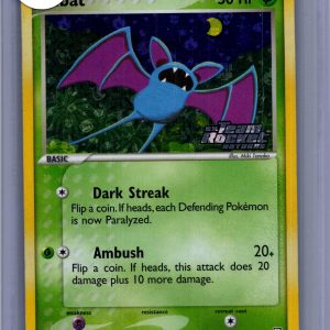 Zubat 82/109 Reverse Holo Stamped, Vintage Singles Pokemon card