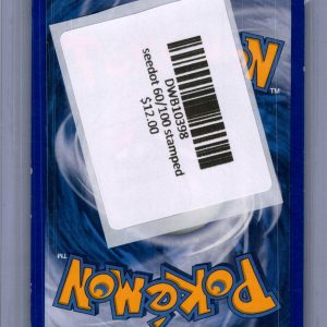 Seedot 60/100 Stamped Reverse Holo, Crystal Guardians Pokemon card - alternate view
