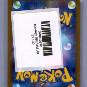 Pansage 089/086 AR, Japanese Singles Pokemon card - alternate view