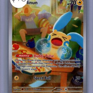 Minun 194/182, Paradox Rift Pokemon card