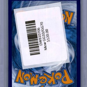 Mew GG10/GG70, Crown Zenith Pokemon card - alternate view