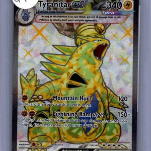 Tyranitar ex 211/197 Pokemon card
