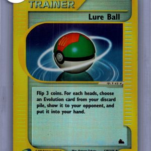 Lure Ball 128/144 Reverse Holo, Vintage Singles Pokemon card