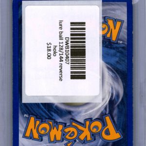 Lure Ball 128/144 Reverse Holo, Vintage Singles Pokemon card - alternate view