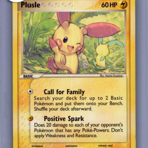 Plusle 44/107, Deoxys Pokemon card
