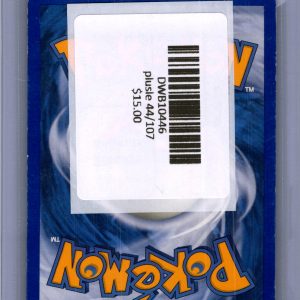 Plusle 44/107, Deoxys Pokemon card - alternate view