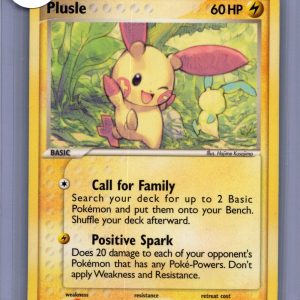 Plusle 44/107, Deoxys Pokemon card