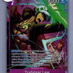 Trafalgar Law OP12-073 alt, One Piece Singles One Piece trading card