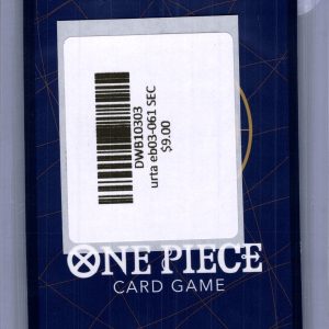 Uta EB03-061 SEC, One Piece Singles One Piece trading card - alternate view