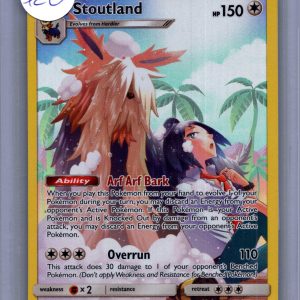 Stoutland 248/236, Cosmic Eclipse Pokemon card