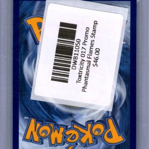 Toxtricity 017 Promo Phantasmal Flames Stamp Pokemon card - alternate view