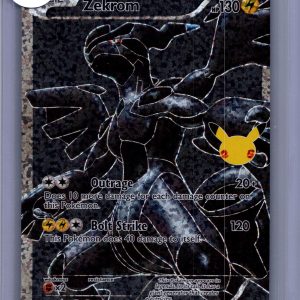 Zekrom 114/114 25th Anniversary Pokemon card