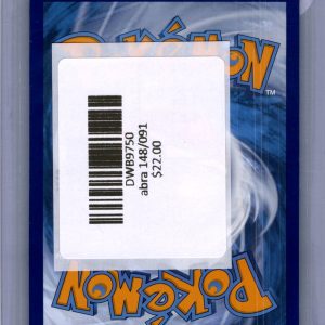 Abra 148/091, Paldean Fates Pokemon card - alternate view