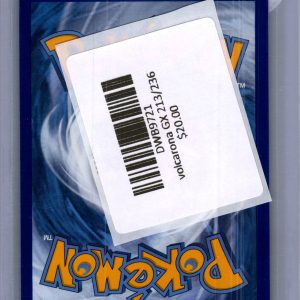 Volcarona GX 213/236, Cosmic Eclipse Pokemon card - alternate view